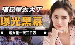 盘点娱乐圈爆料,明星幕后故事大揭秘